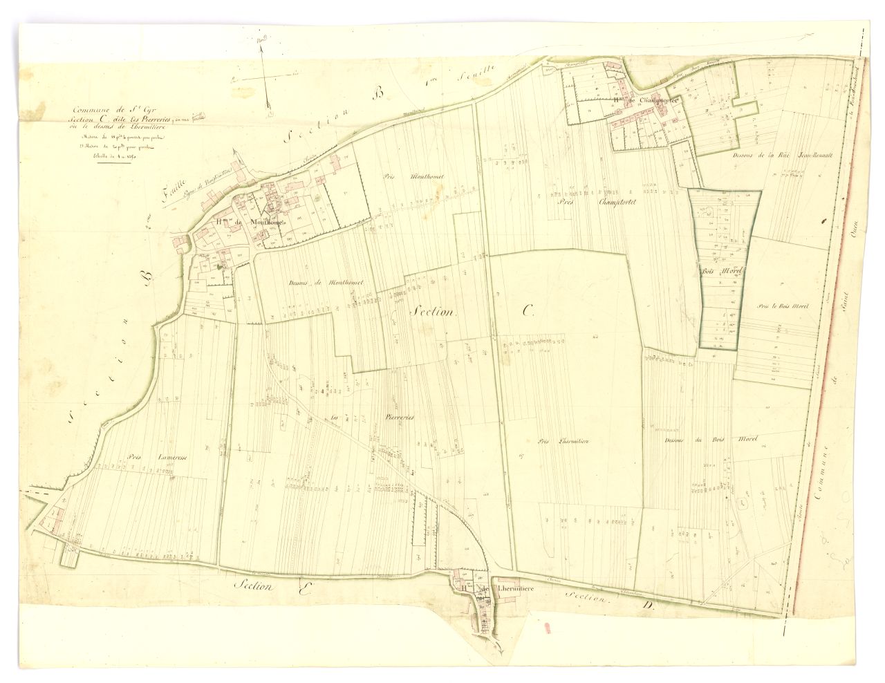 minute, section C