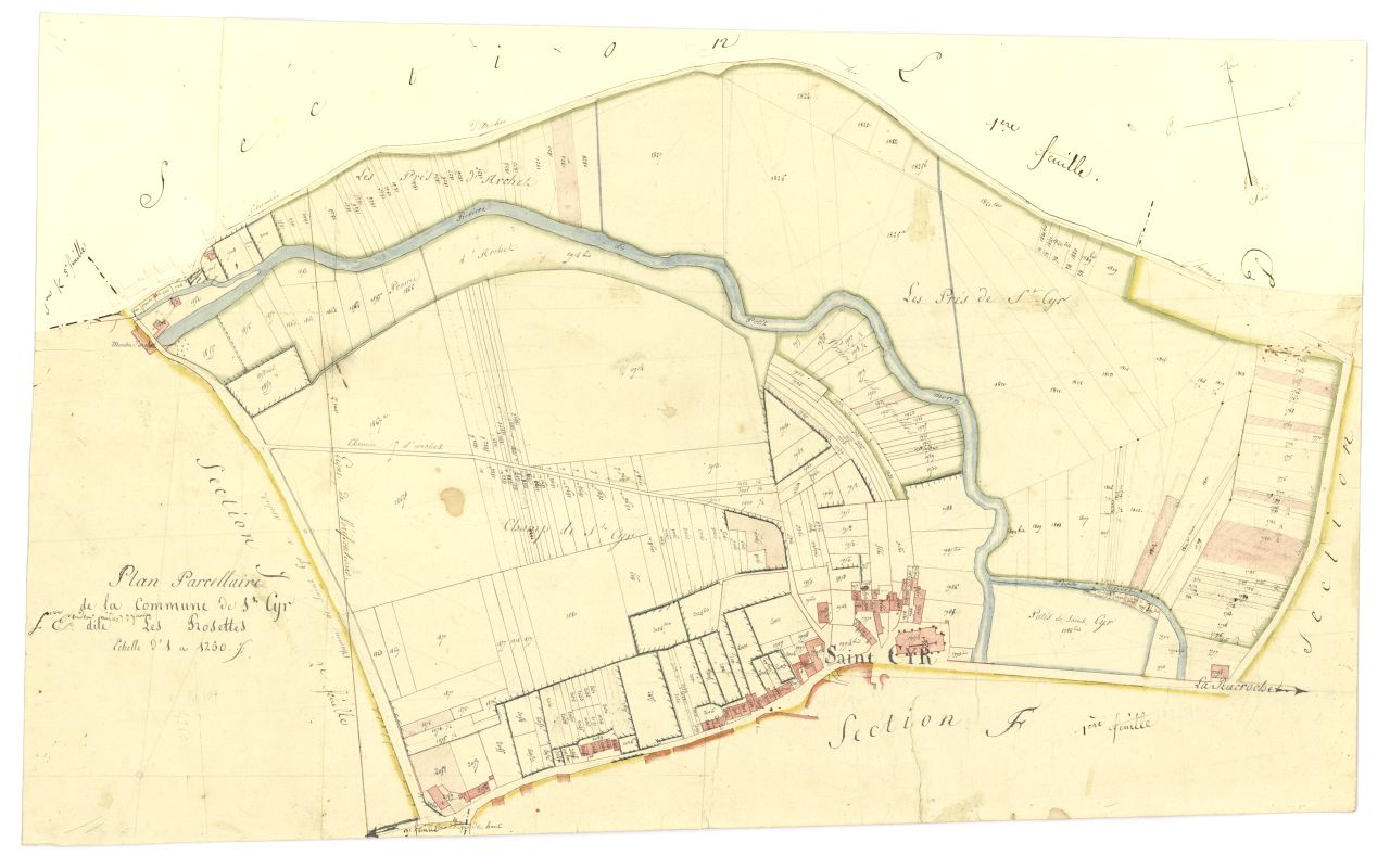 minute, section E, 2eme feuille