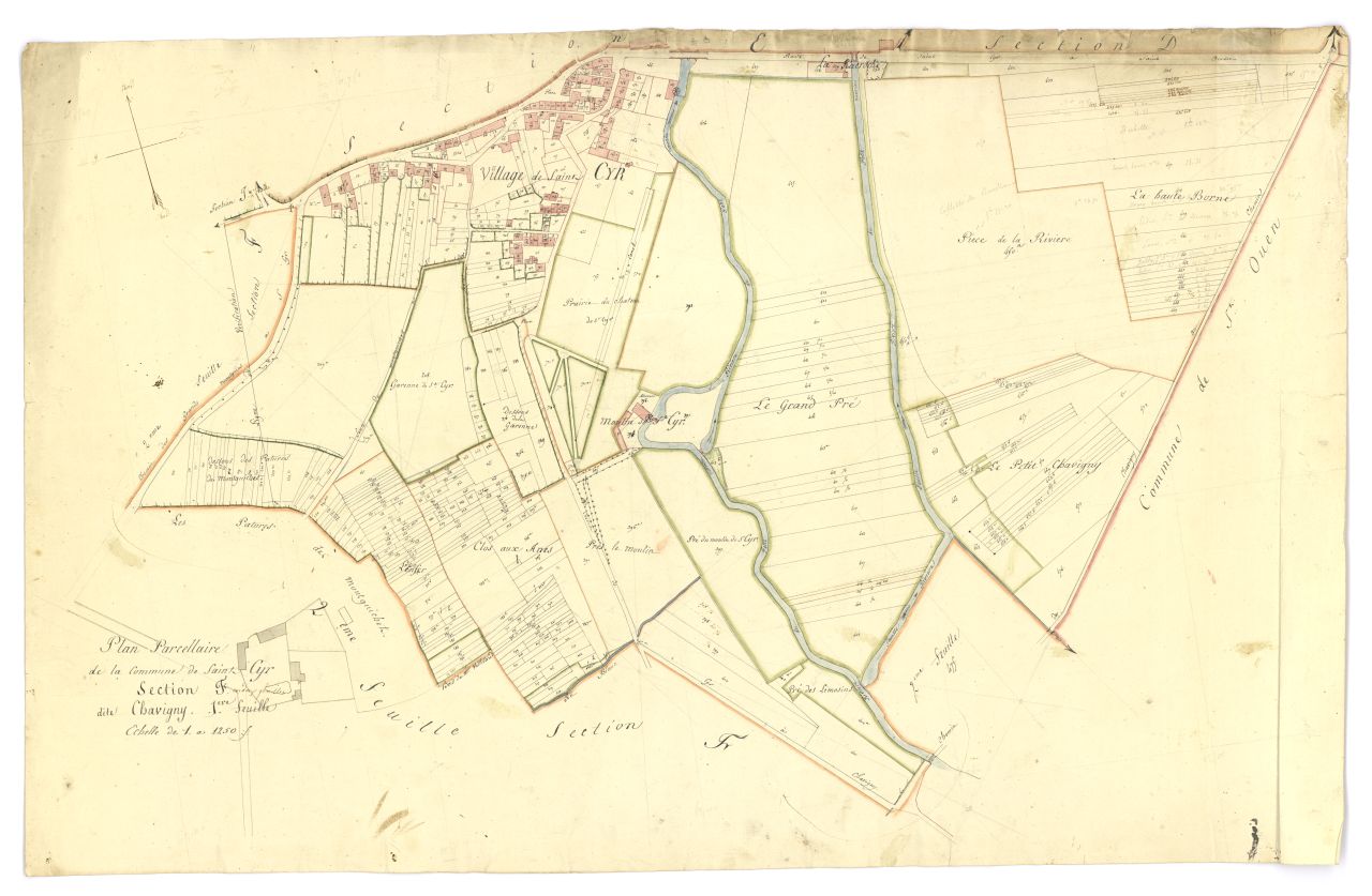 minute, section F, 1ere feuille