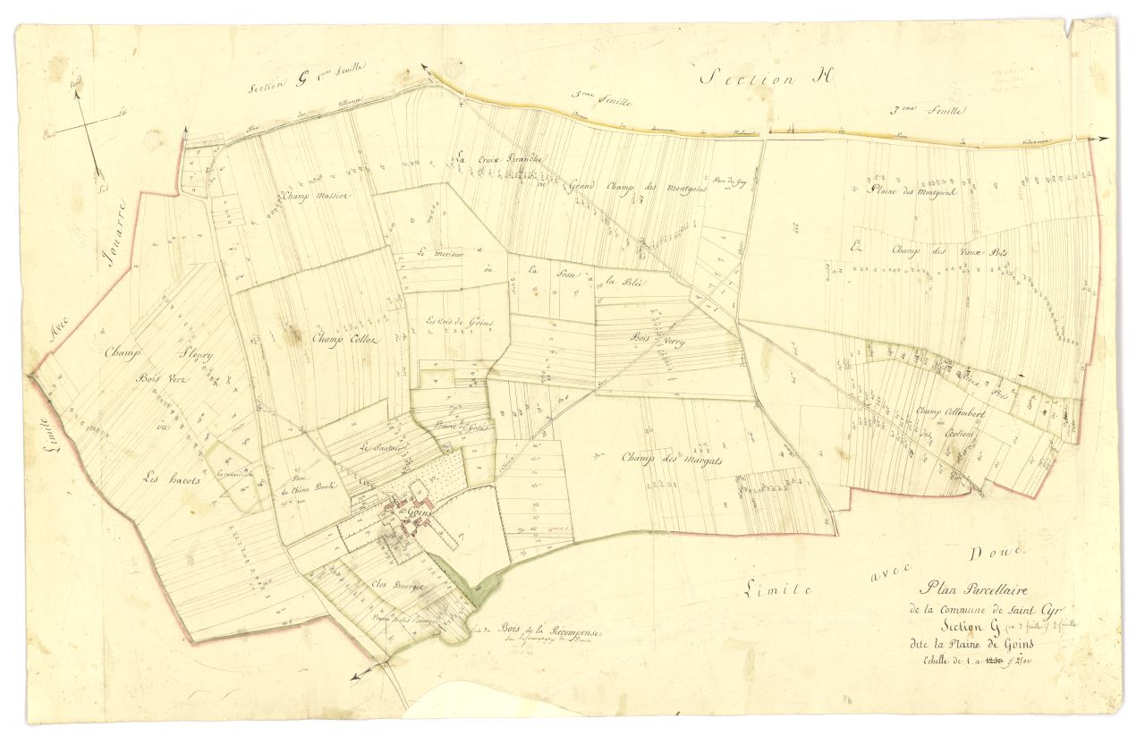 minute, section G, 2eme feuille