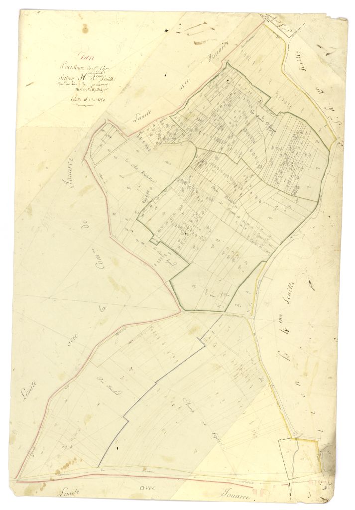minute, section H, 5eme feuille