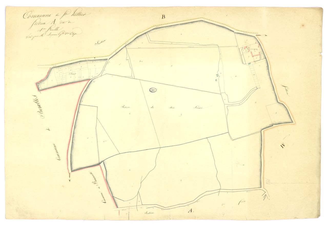 copie, section A, 1ere feuille