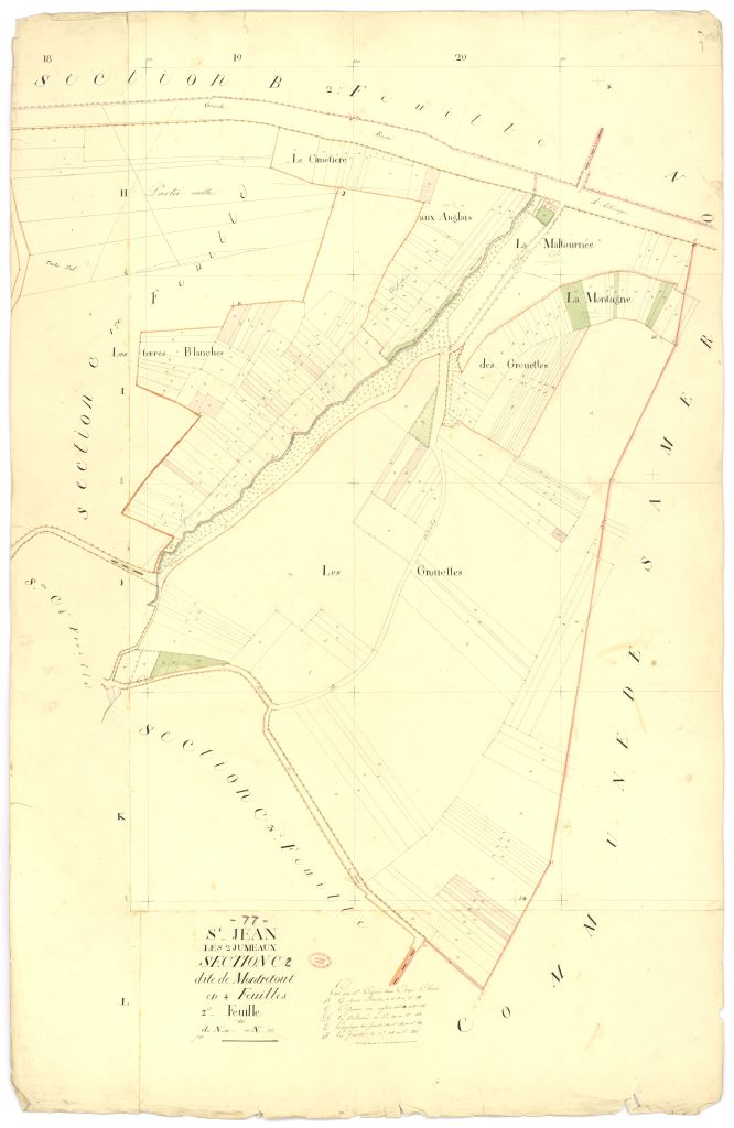 Section C dite de Montretout, en 4 feuilles, 2eme feuille