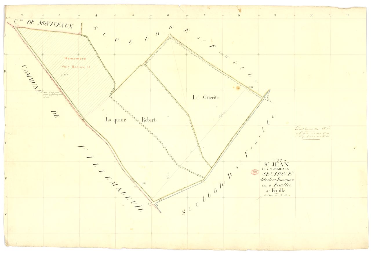 Section E dite des Deux-Jumeaux, en 6 feuilles, 4eme feuille