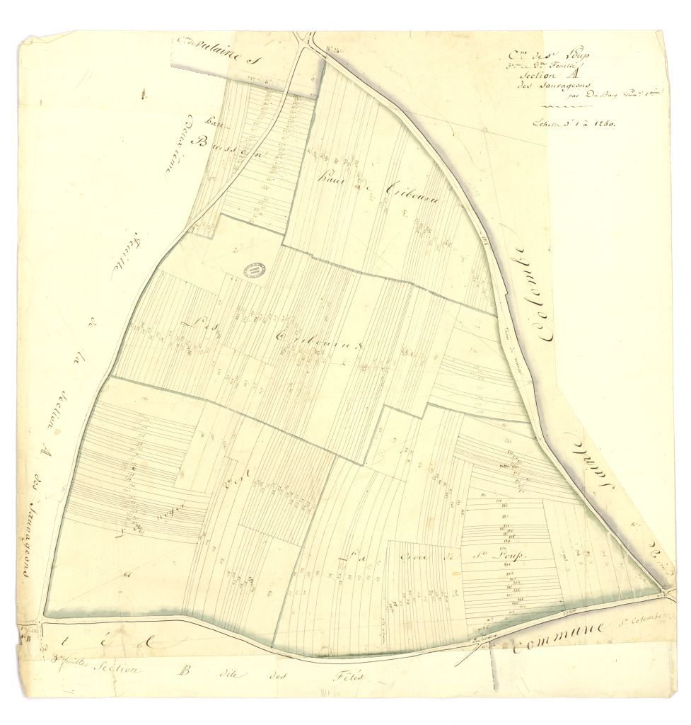 minute, section A, 3eme feuille