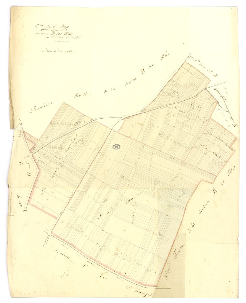 minute, section B, 2eme feuille
