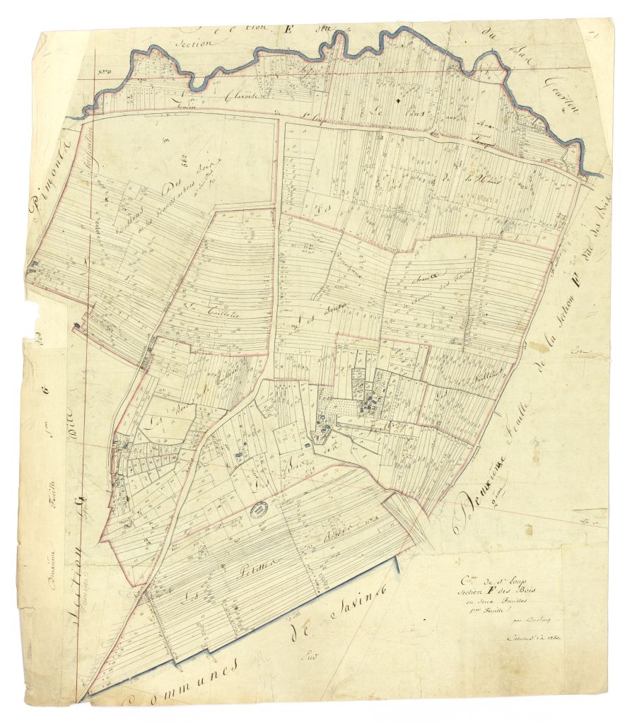 minute, section F, 1ere feuille