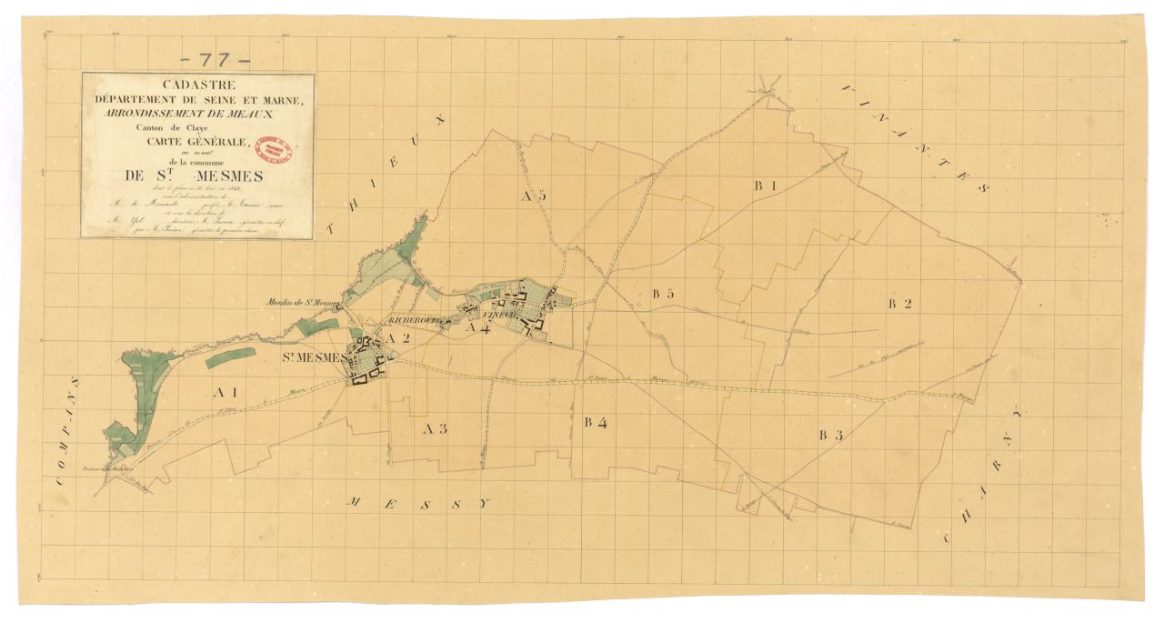 Tableau d'assemblage, 2 sections