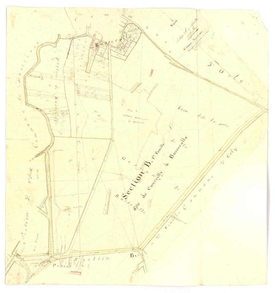 minute, section B, 1ere feuille