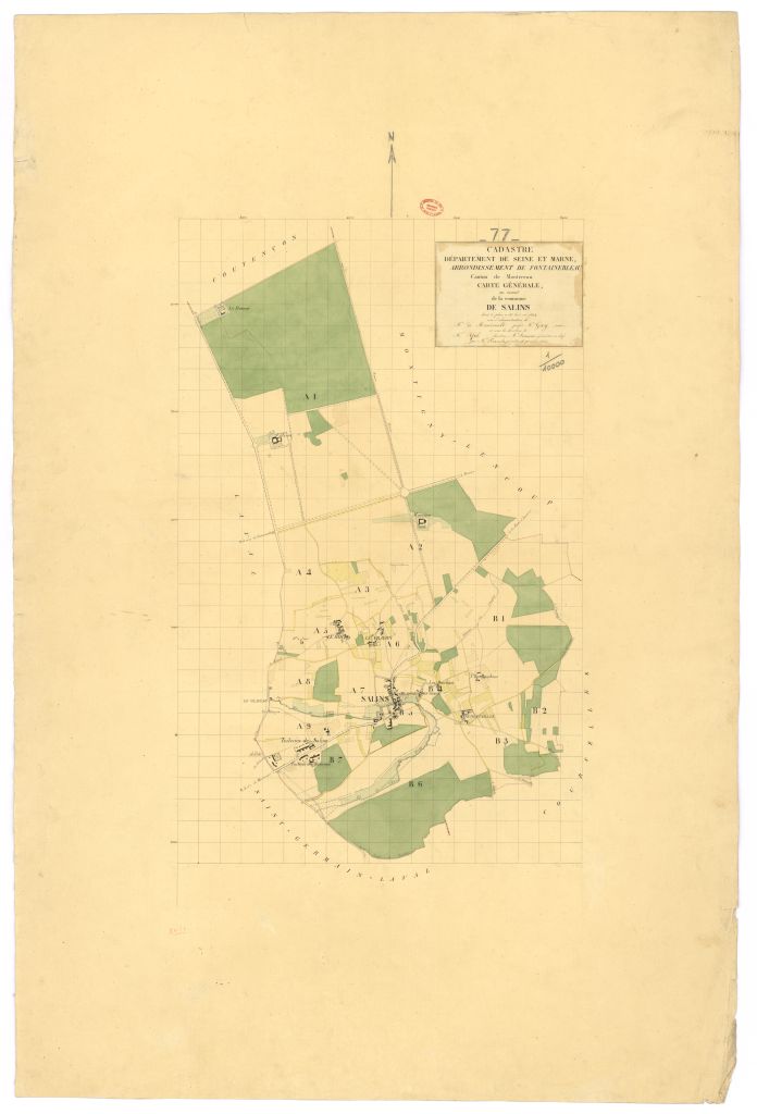 Tableau d'assemblage, 2 sections