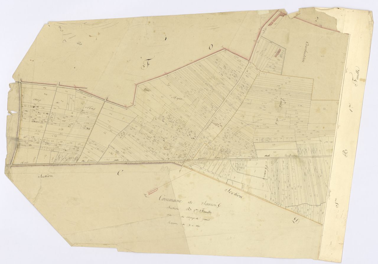 minute, section B, 2eme feuille
