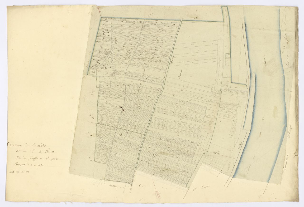 minute, section E, 2eme feuille