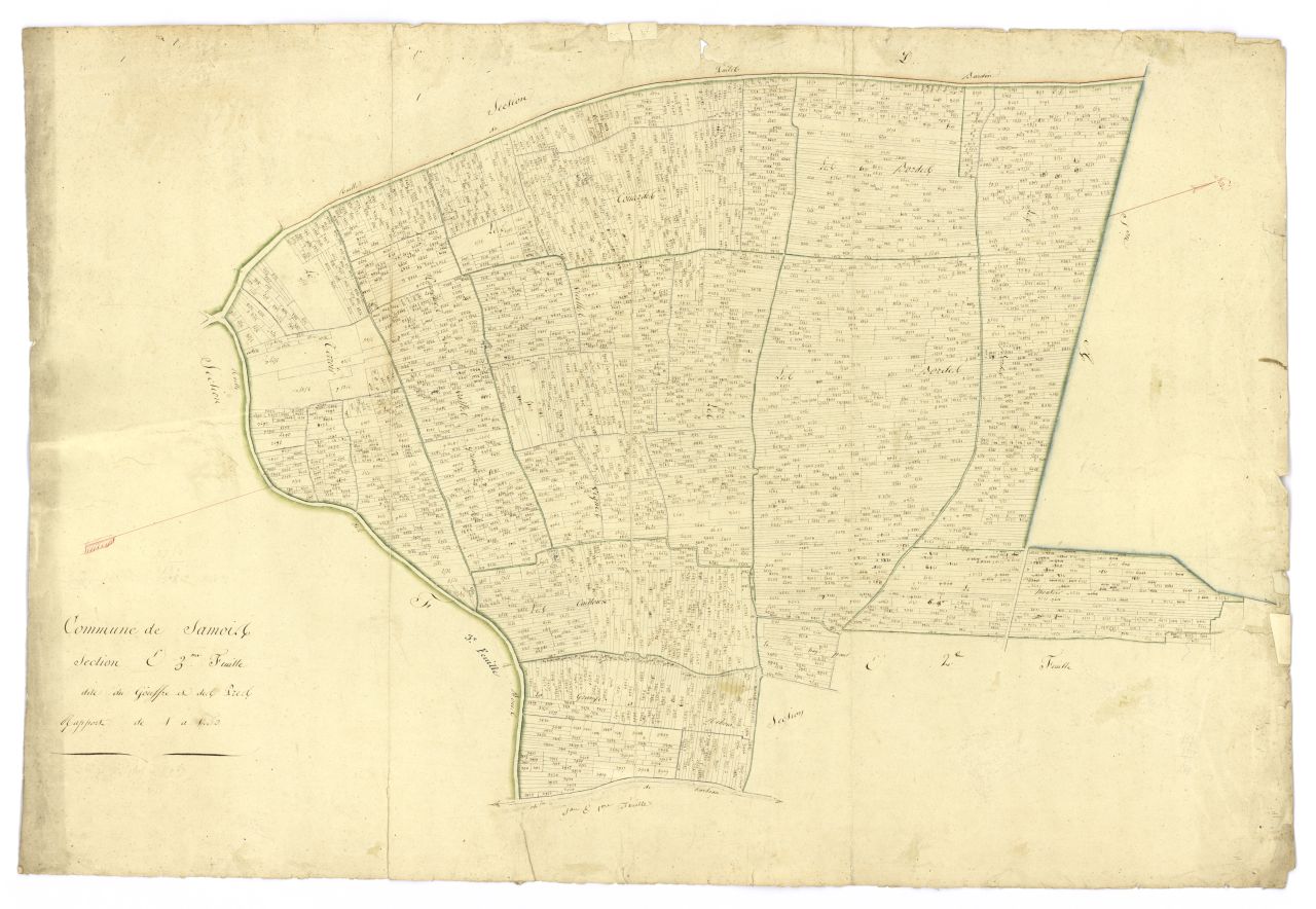 minute, section E, 3eme feuille