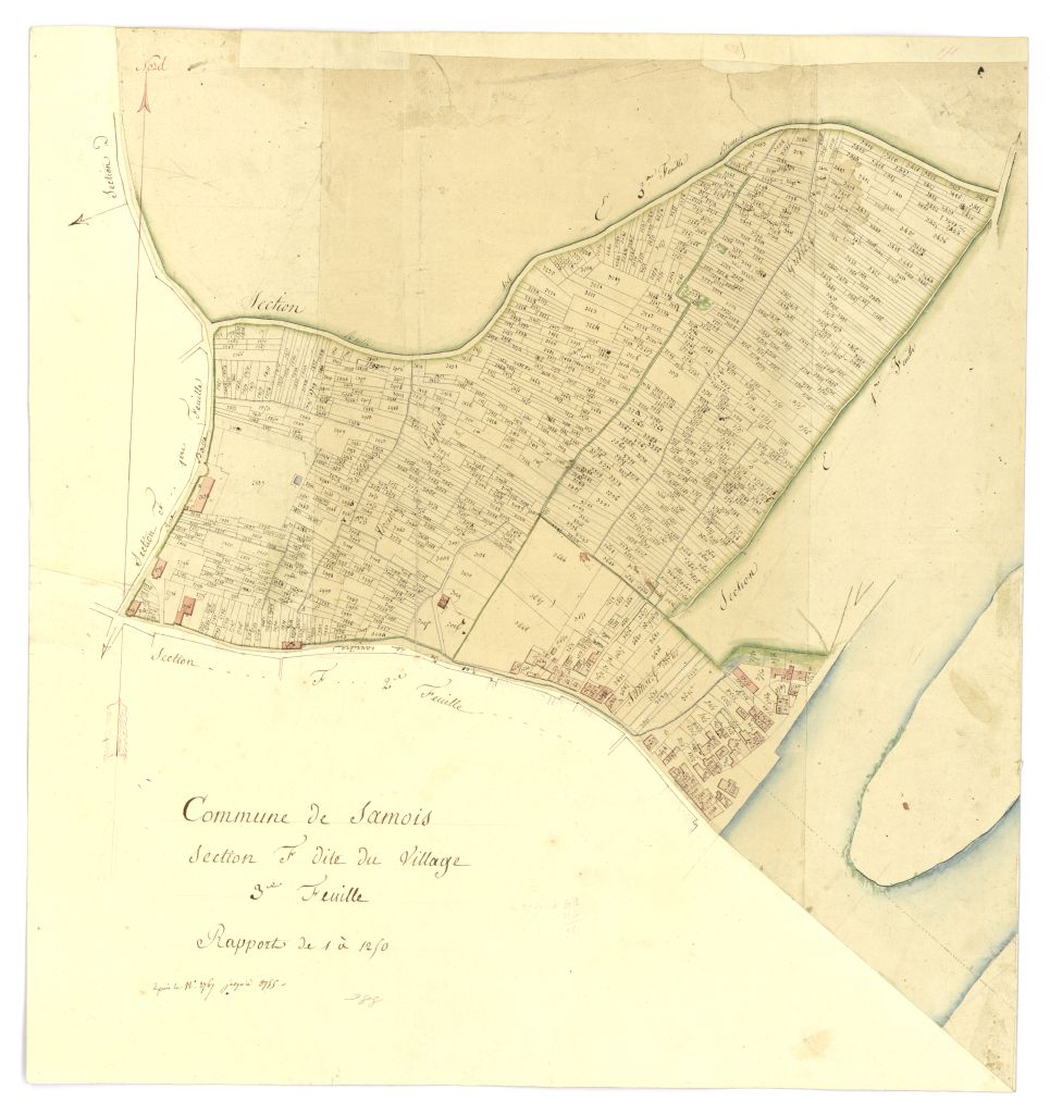 minute, section F, 3eme feuille