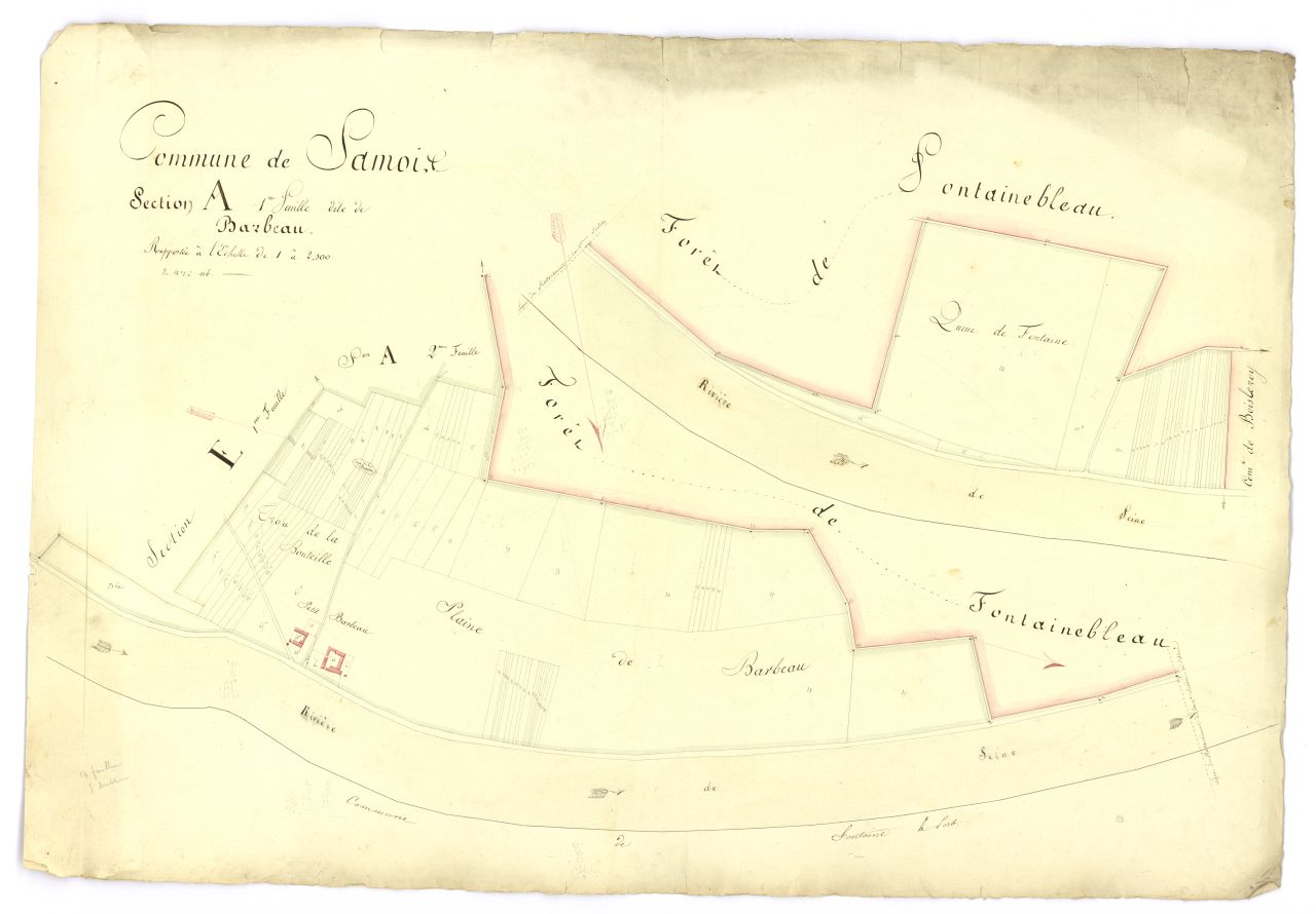 copie, section A, 1ere feuille