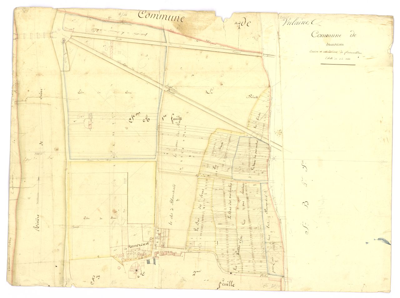 minute, section A, 1ere feuille