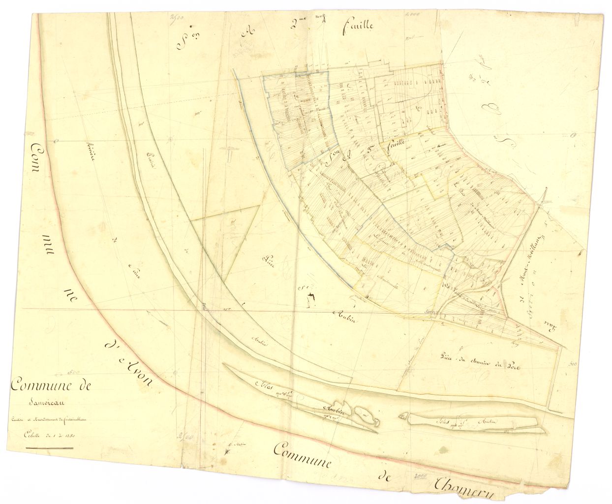 minute, section A, 3eme feuille