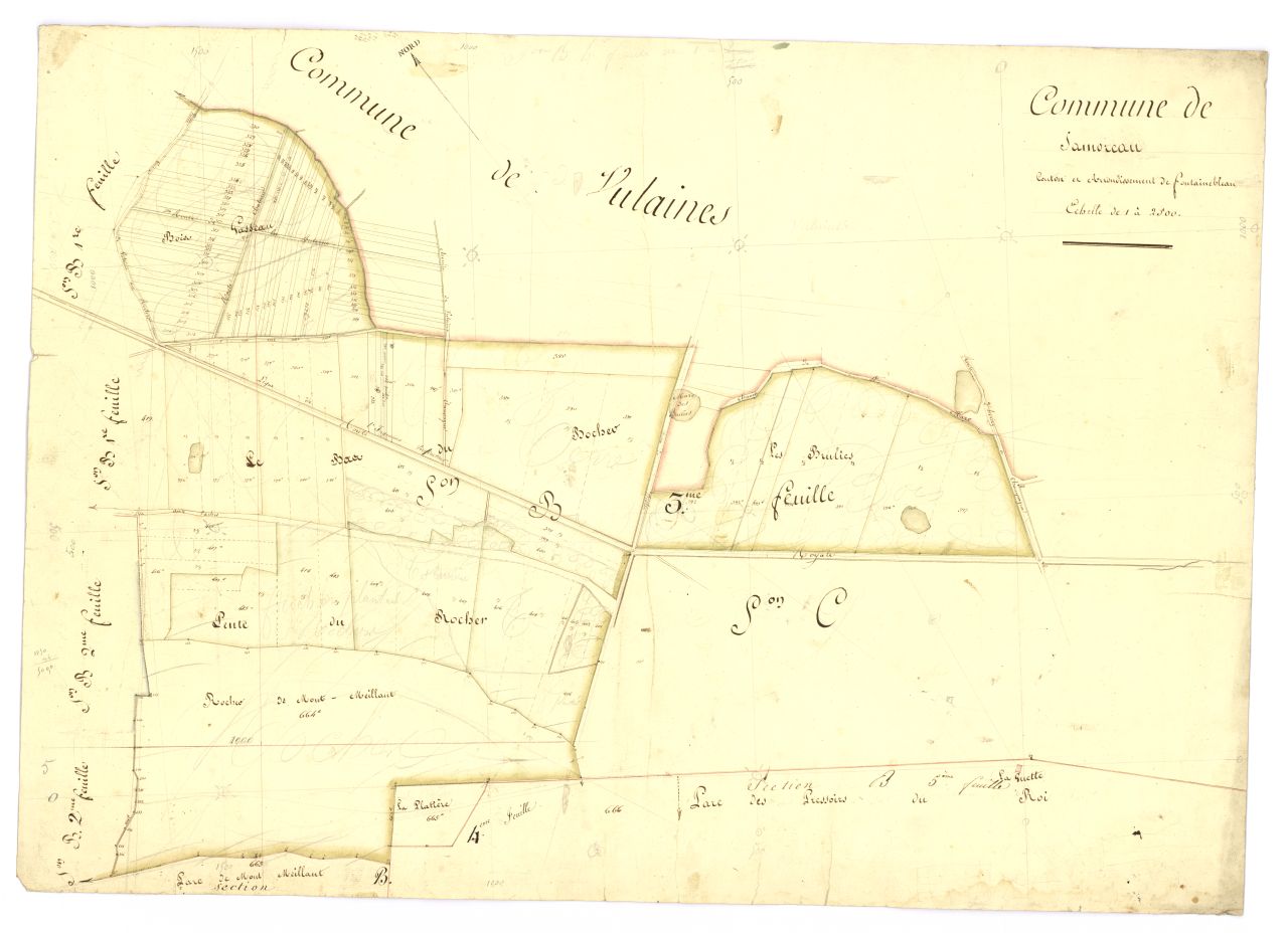 minute, section B, 3eme feuille