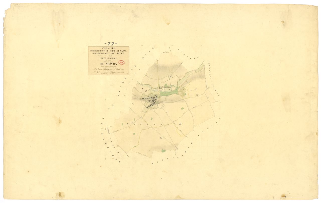 Tableau d'assemblage, 2 sections