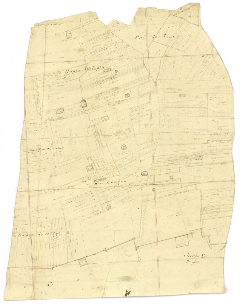 minute, section D, 3eme feuille