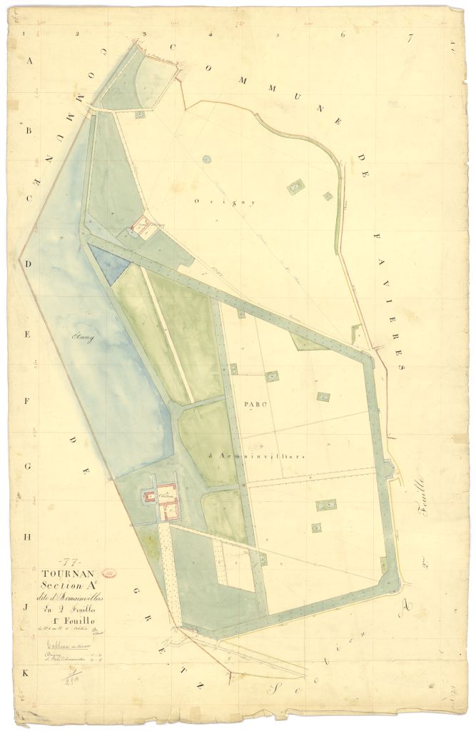 Section A dite d'Armainvilliers, en 2 feuilles, 1ere feuille