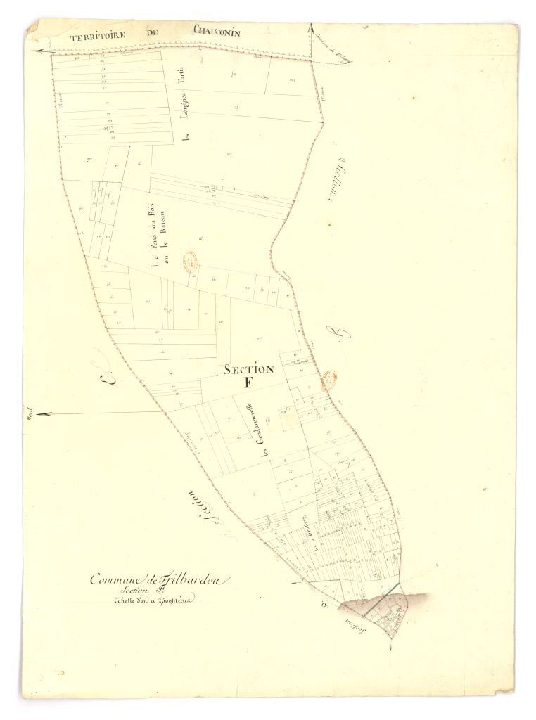 copie, section F