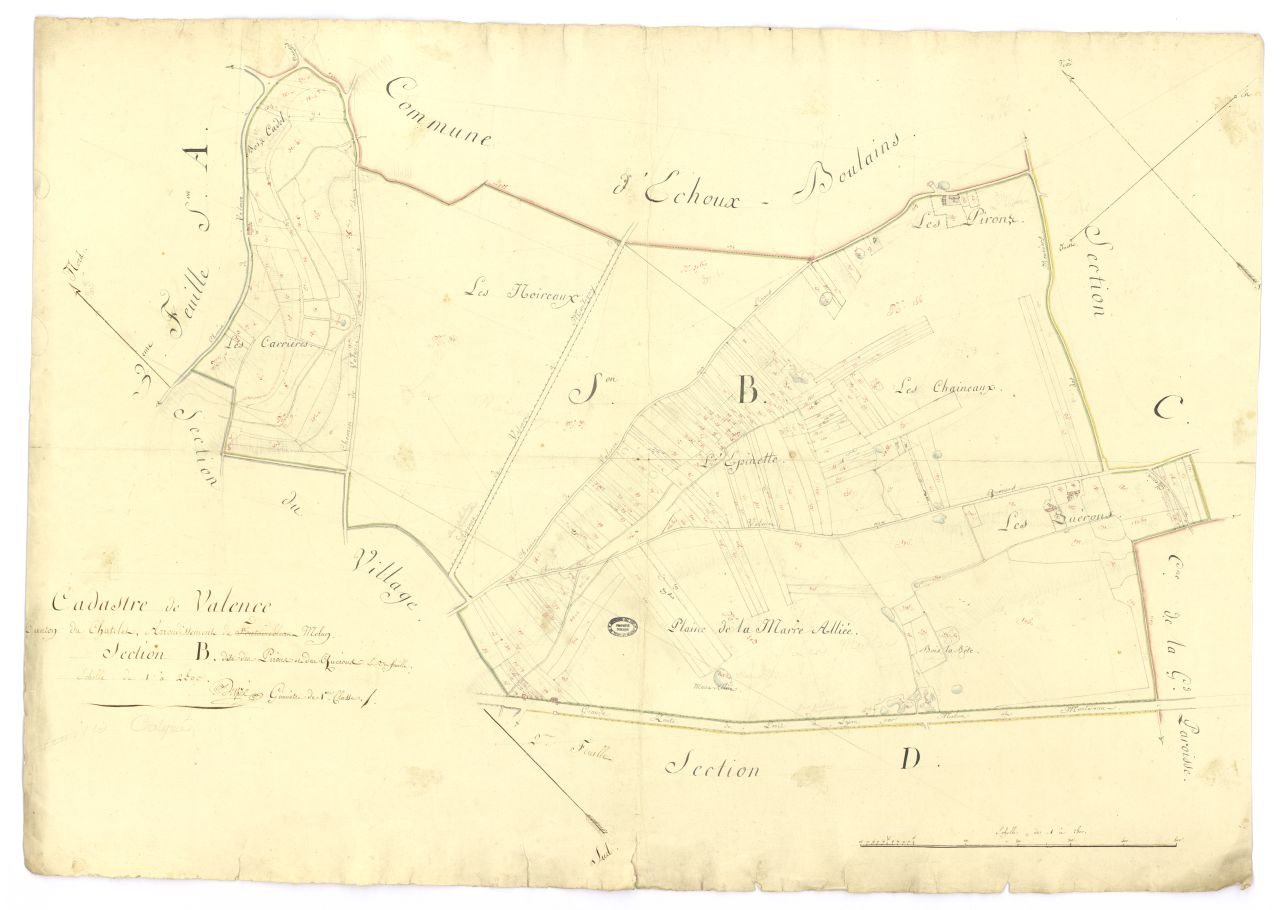 minute, section B