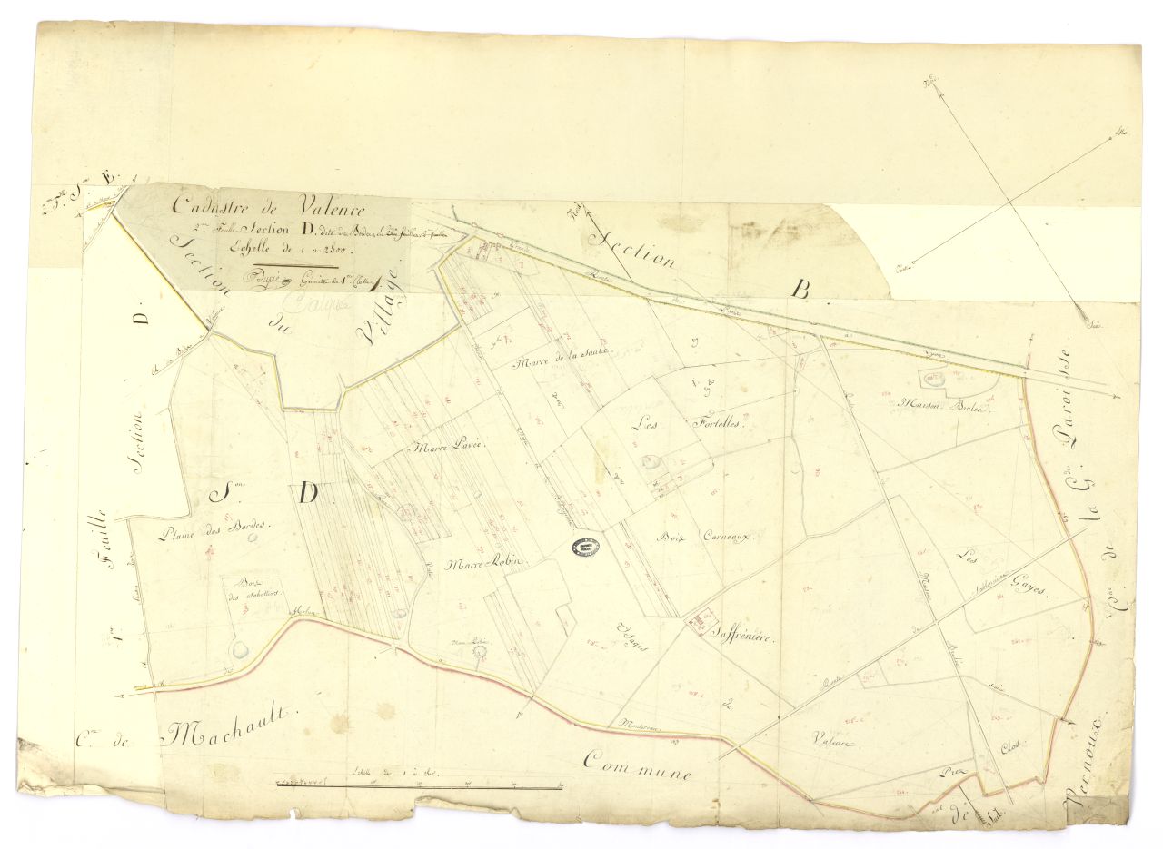 minute, section D, 2eme feuille