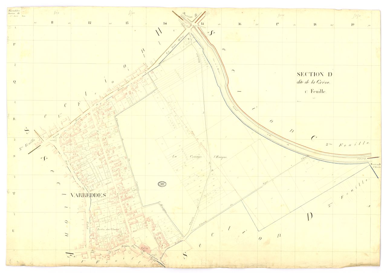 copie, section D, 1ere feuille