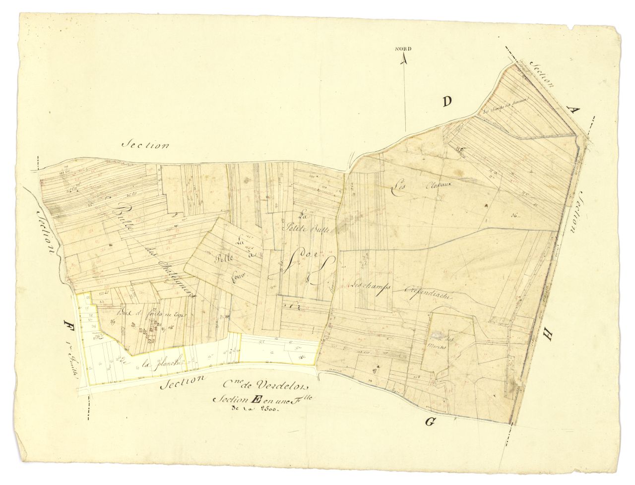 minute, section E