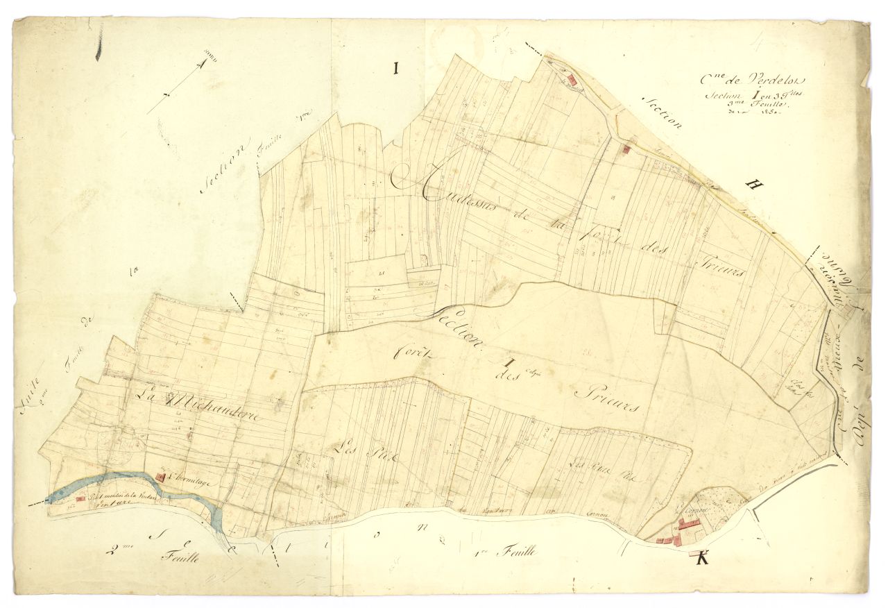 minute, section I, 3eme feuille