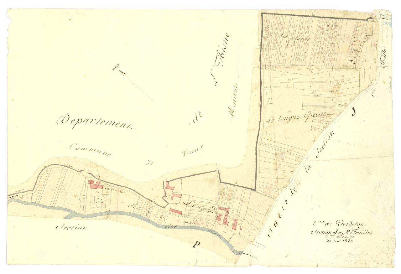 minute, section J, 2eme feuille