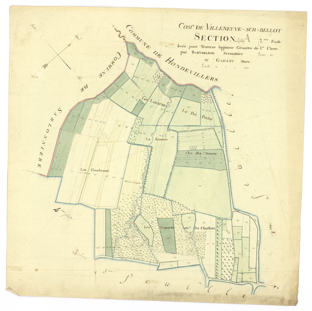 minute, section A, 2eme feuille