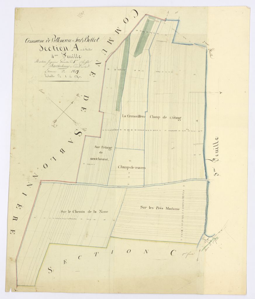minute, section A, 4eme feuille