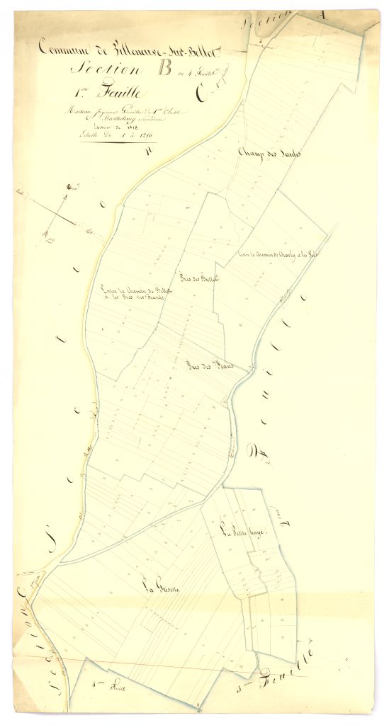 minute, section B, 1ere feuille
