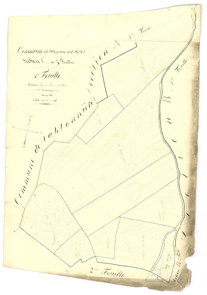 minute, section C, 1ere feuille