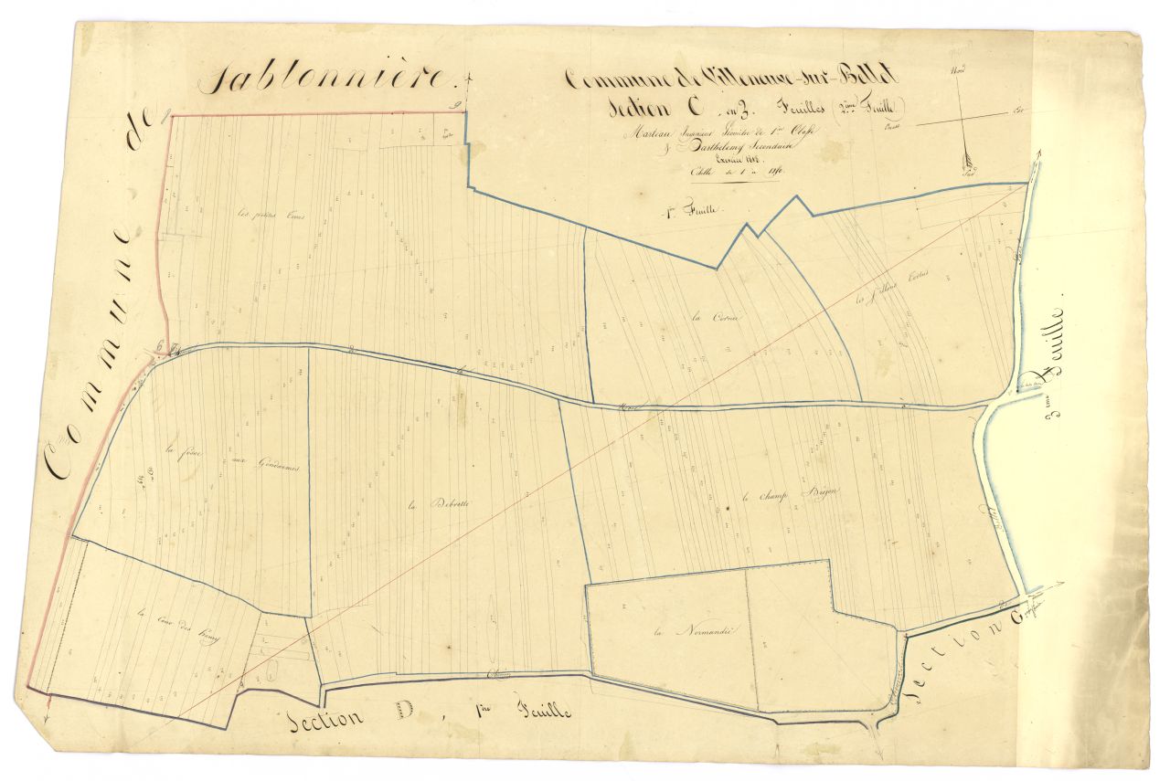 minute, section C, 2eme feuille
