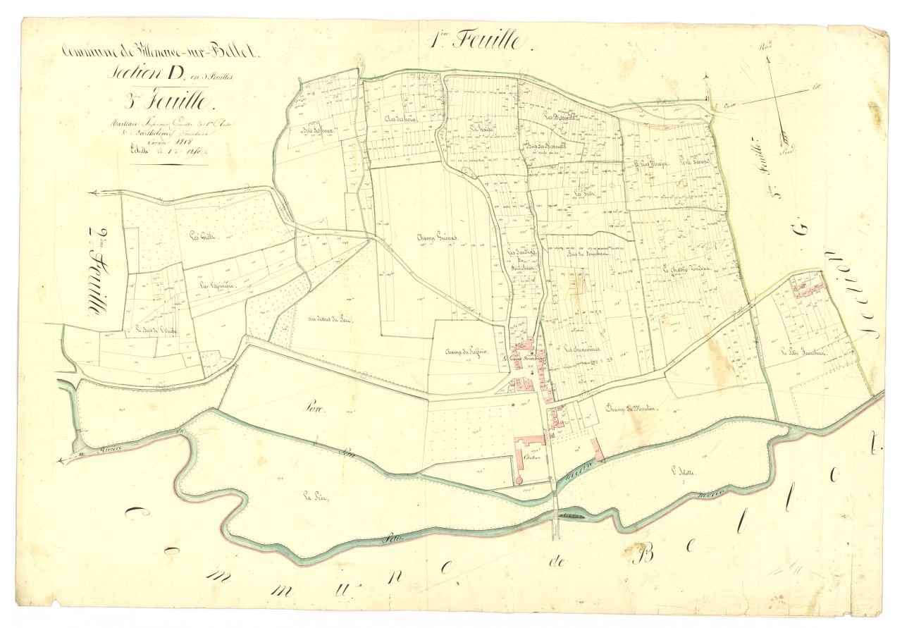 minute, section D, 3eme feuille