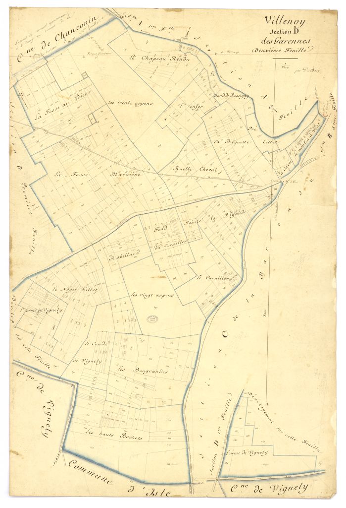 minute, section D, 2eme feuille
