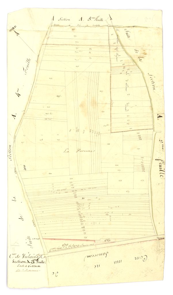 minute, section A, 3eme feuille