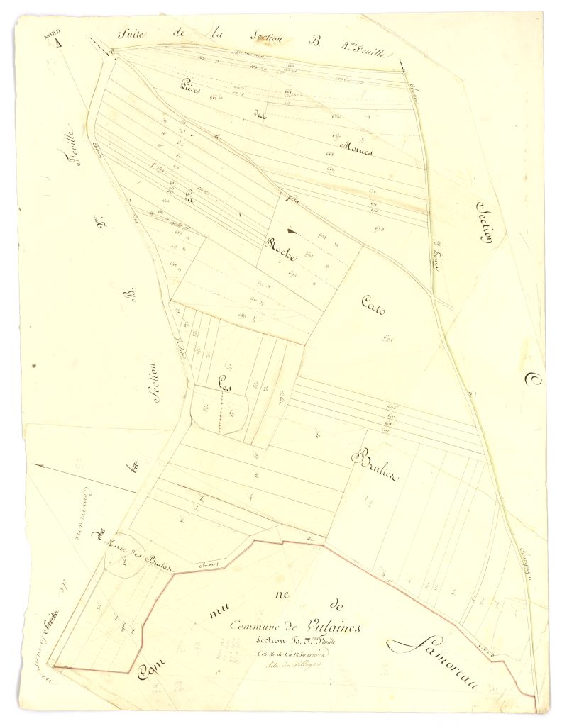 minute, section B, 3eme feuille