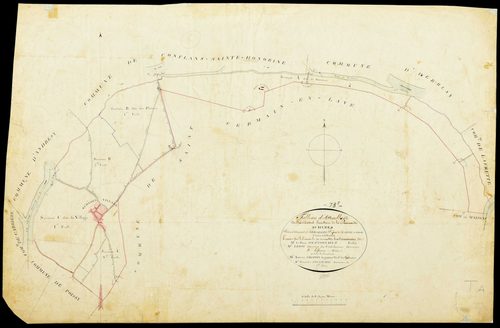 Achères - Plans de l’Administration du cadastre