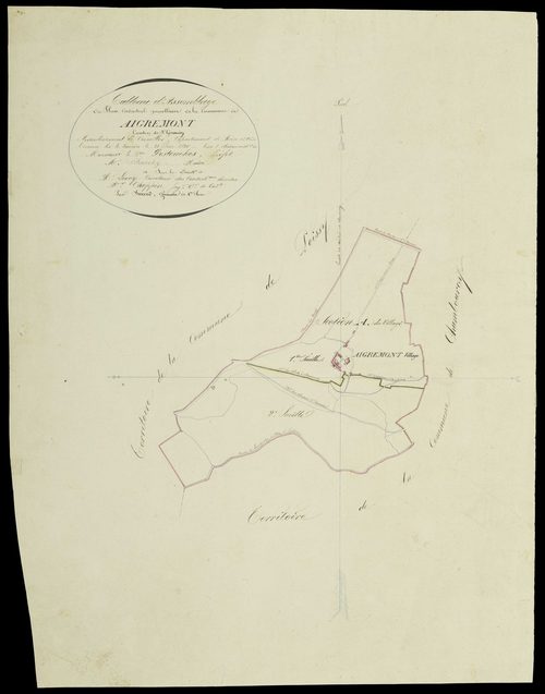 Aigremont - Plans de l’Administration du cadastre