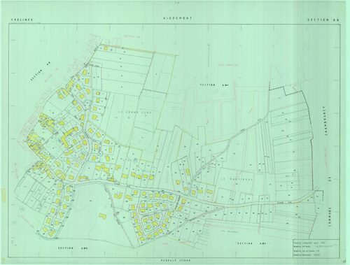 Aigremont - Plans du cadastre révisé
