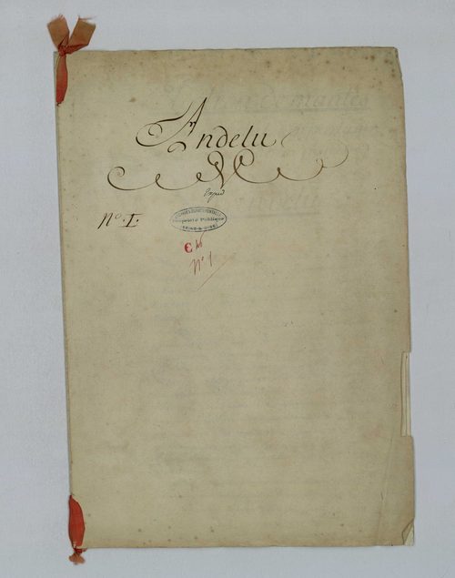 Andelu - Procès-verbal d'arpentage du territoire de la paroisse des Andelu