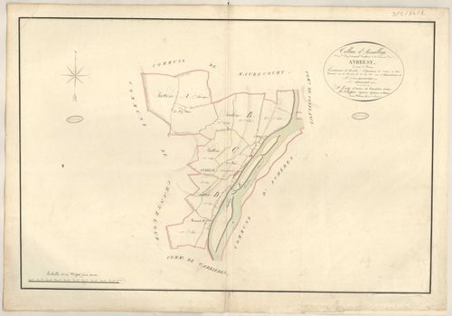 Andrésy - Plans de la Préfecture de Seine-et-Oise