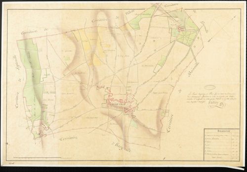 Arnouville-lès-Mantes - Plan d'intendance de la paroisse d'Arnouville-lès-Mantes