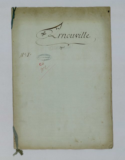 Arnouville-lès-Mantes - Procès-verbal d'arpentage du territoire de la paroisse d'Arnouville-lès-Mantes
