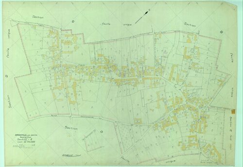 Arnouville-lès-Mantes - Plans du cadastre rénové