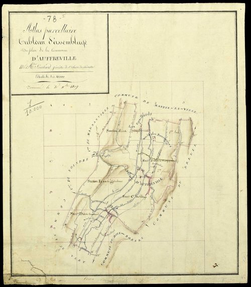 Auffreville-Brasseuil - Plans de l’Administration du cadastre